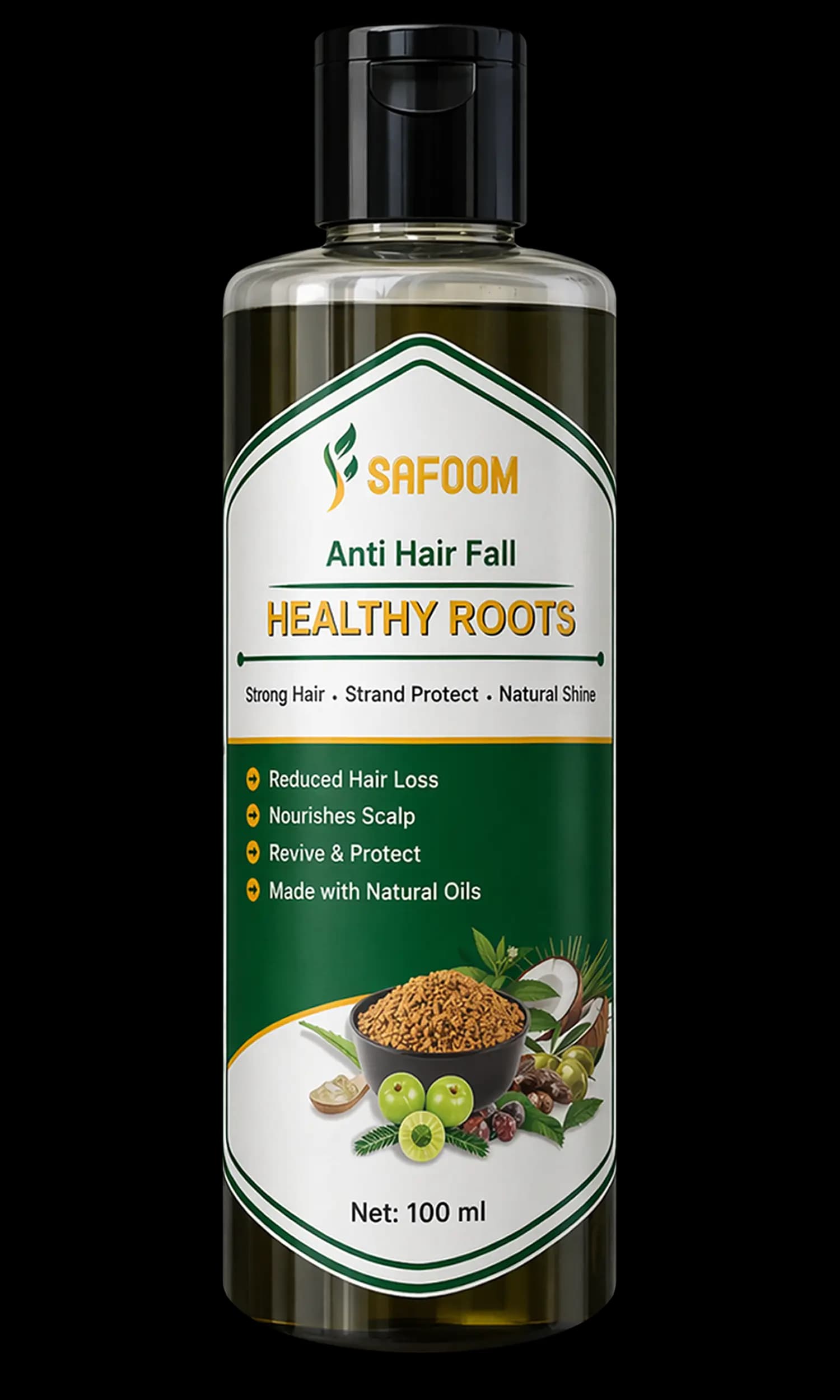 Best Anti Hair Fall Oil by Safoom